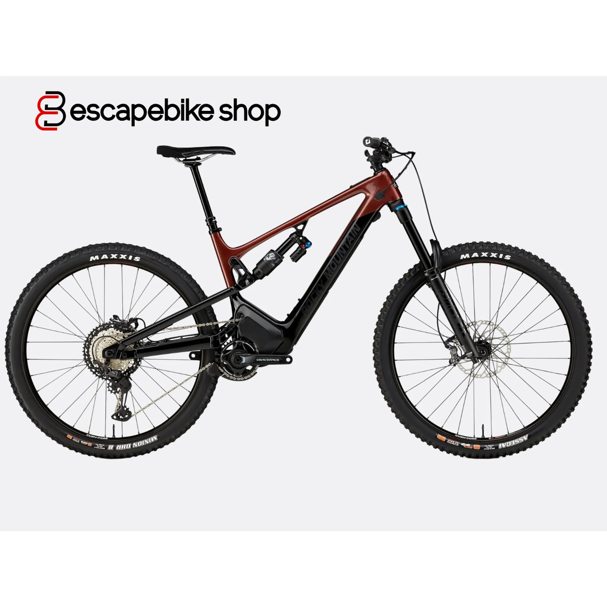 Rocky Mountain Altitude Powerplay Carbon 70 E.Bike Black Red