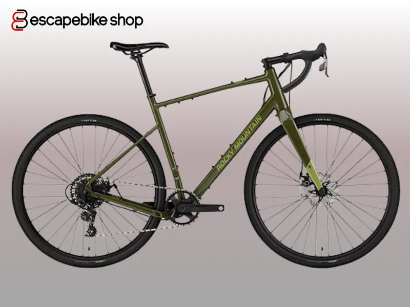 Rocky Mountain Solo 30 Gravel Bike - Green/ Green