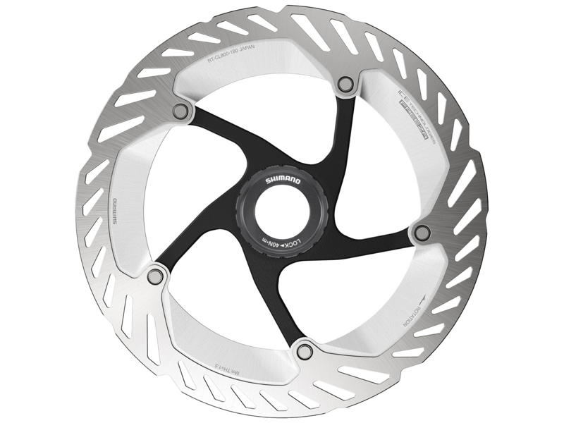 Shimano RT-CL800 Ice Tech Freeza Centerlock Rotors - External Lockring - Silver/ Black-2