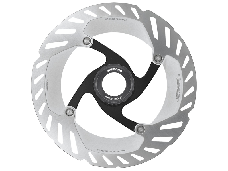 Shimano RT-CL800 Ice Tech Freeza Centerlock Rotors - External Lockring - Silver/ Black-1