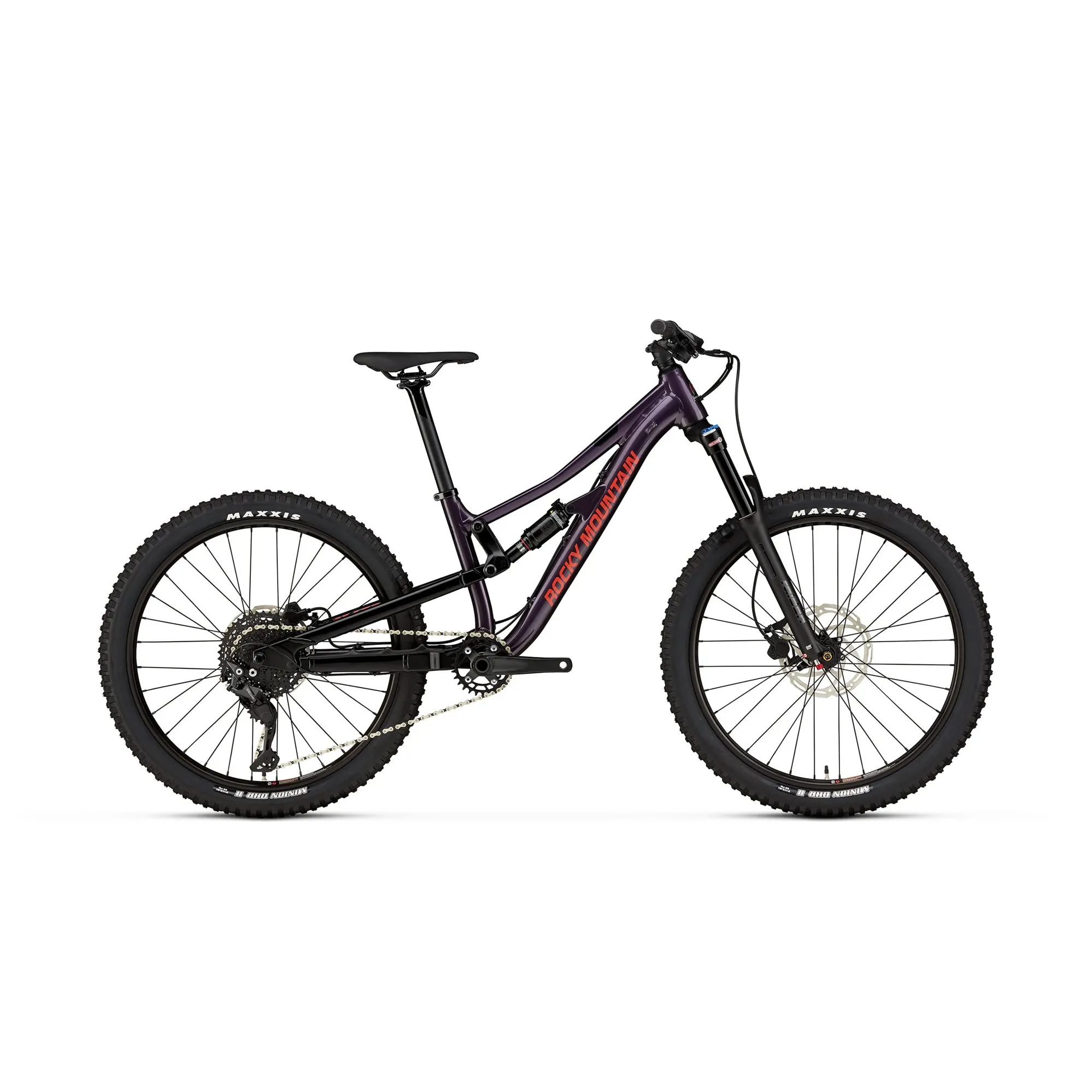 Rocky Mountain Reaper 24 Junior Mountain Bike Black Purple