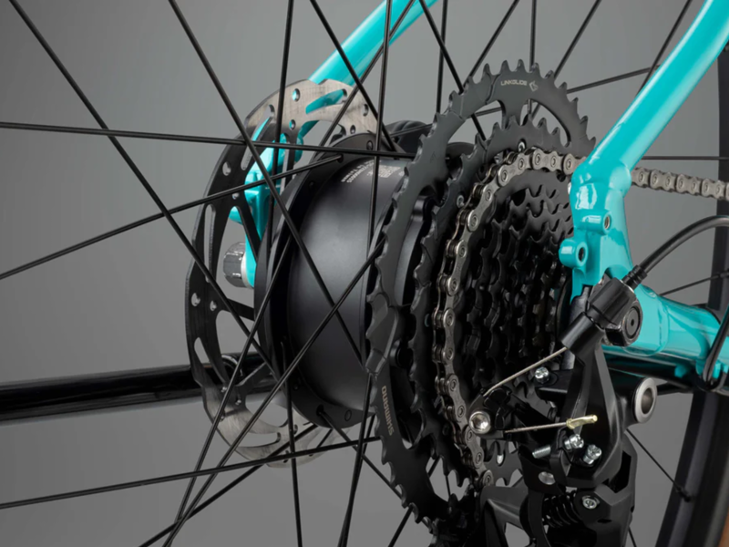Whyte RheO 2 ST Hybrid E.Bike - Gloss Turquoise-6