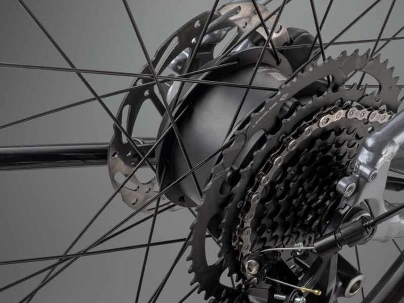 Whyte RheO 2 ST Hybrid E.Bike - Gloss Silver-6