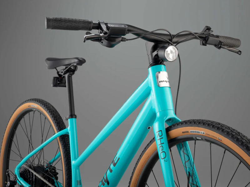 Whyte RheO 2 ST Hybrid E.Bike - Gloss Turquoise-9