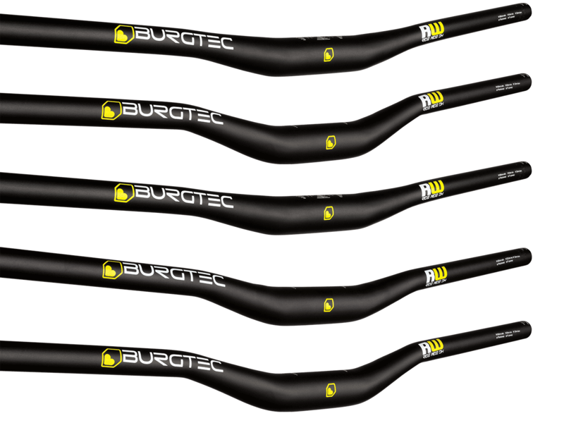 Burgtec Ride Wide DH Alloy Handlebars - Black