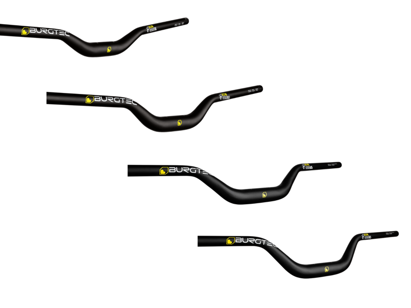 Burgtec Ride High Josh Bryceland Signiture Alloy Handlebars - Black