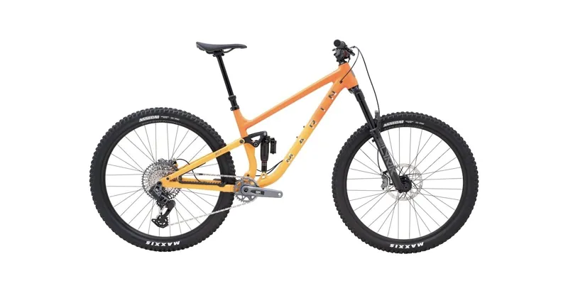 Marin Rift Zone XR AXS 27.5 Mountain Bike - Gloss Orange/ Yellow