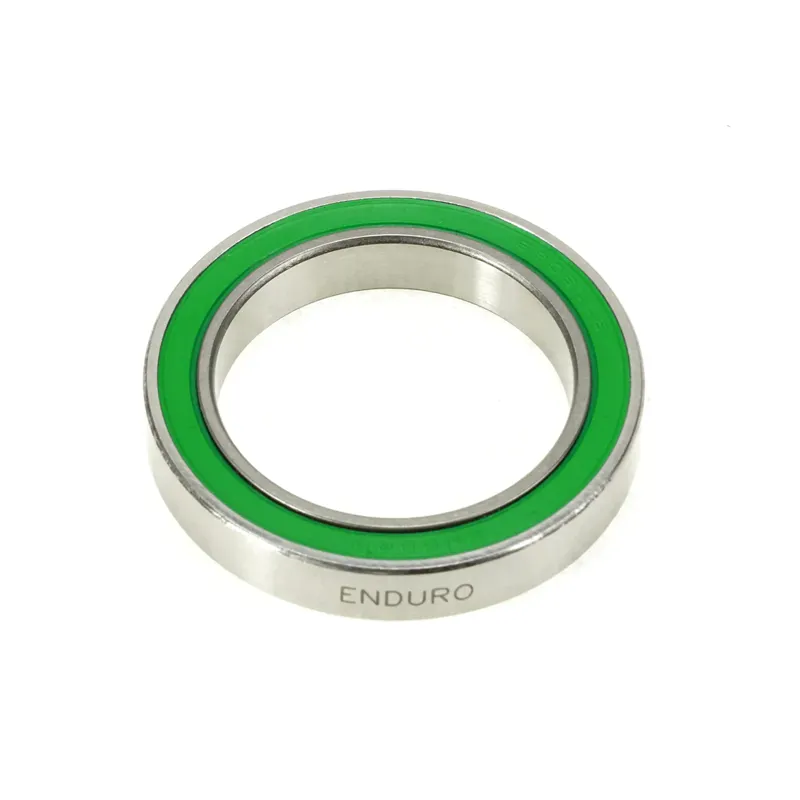 Enduro Bearings  6806 2RS Stainless Steel Bearing - Green