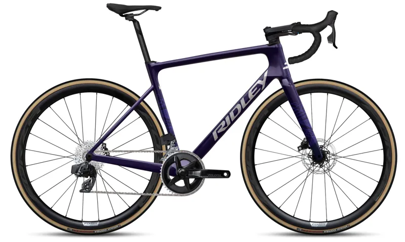 Ridley Falcn 105 DI2 Forza CR38 Wheels Road Race Bike - Gloss Dark Indigo