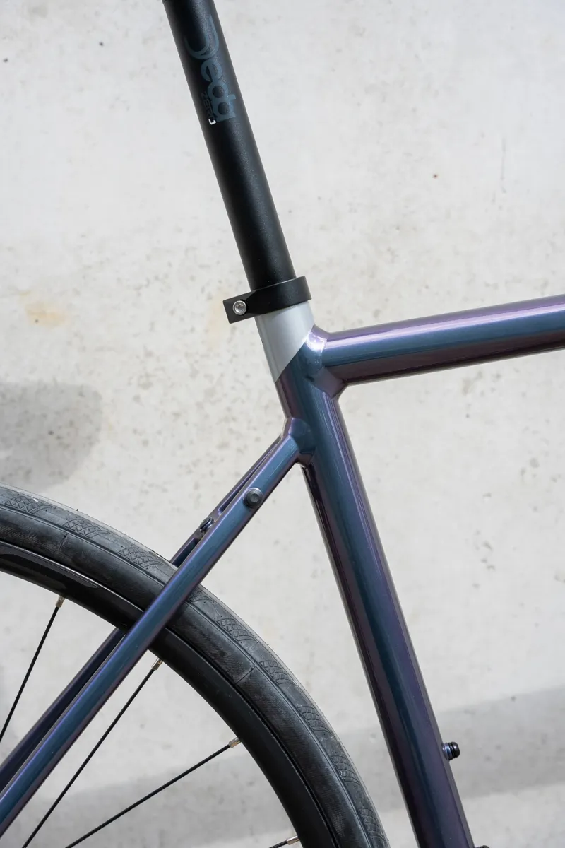 Ridley Grifn A 105 1x12 RS171 Road Bike- Gloss Violet Chameleon/ Silver-4