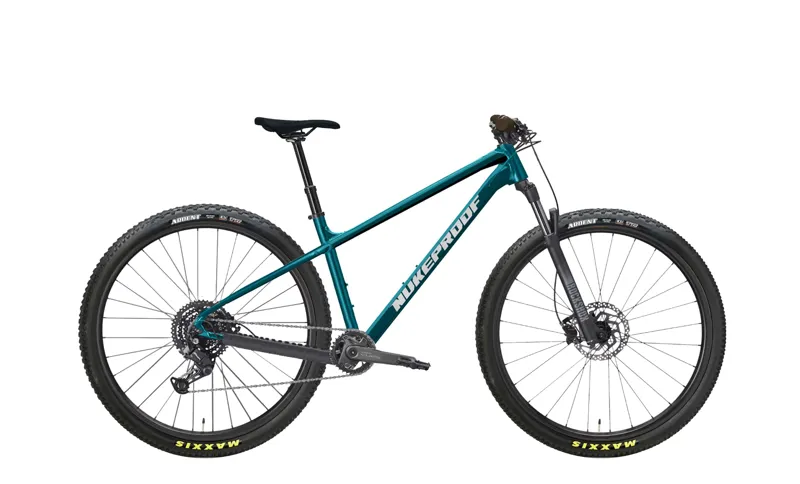 Nukeproof Tracker Pro Cues 1x11 Hardtail Mountain Bike - Gloss Teal/ Silver
