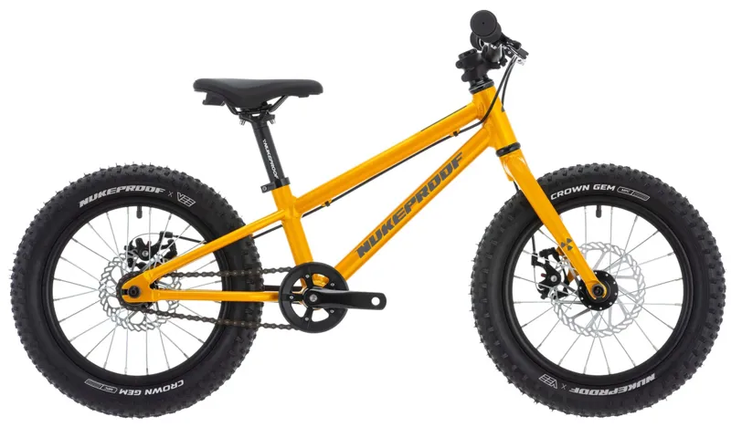 Nukeproof Tracker 16 Single Speed Kids Bike - LHR Yellow
