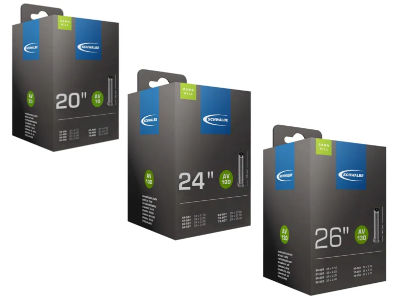 Schwalbe Downhill Inner Tubes - Schrader Valve