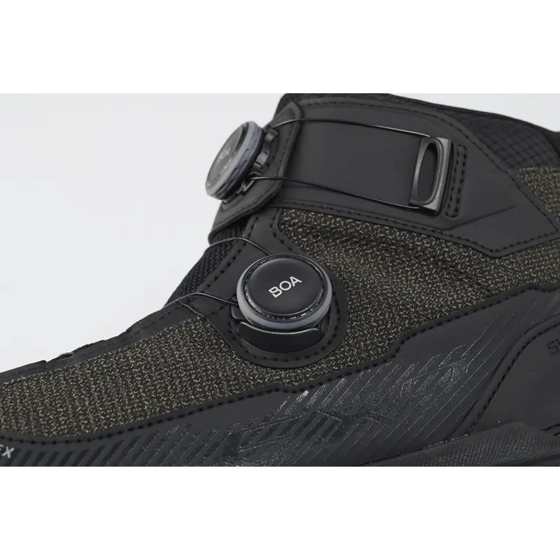 Shimano EX9 Gore Tex Waterproof Clipless Cycling Boots - Black/ Grey-5