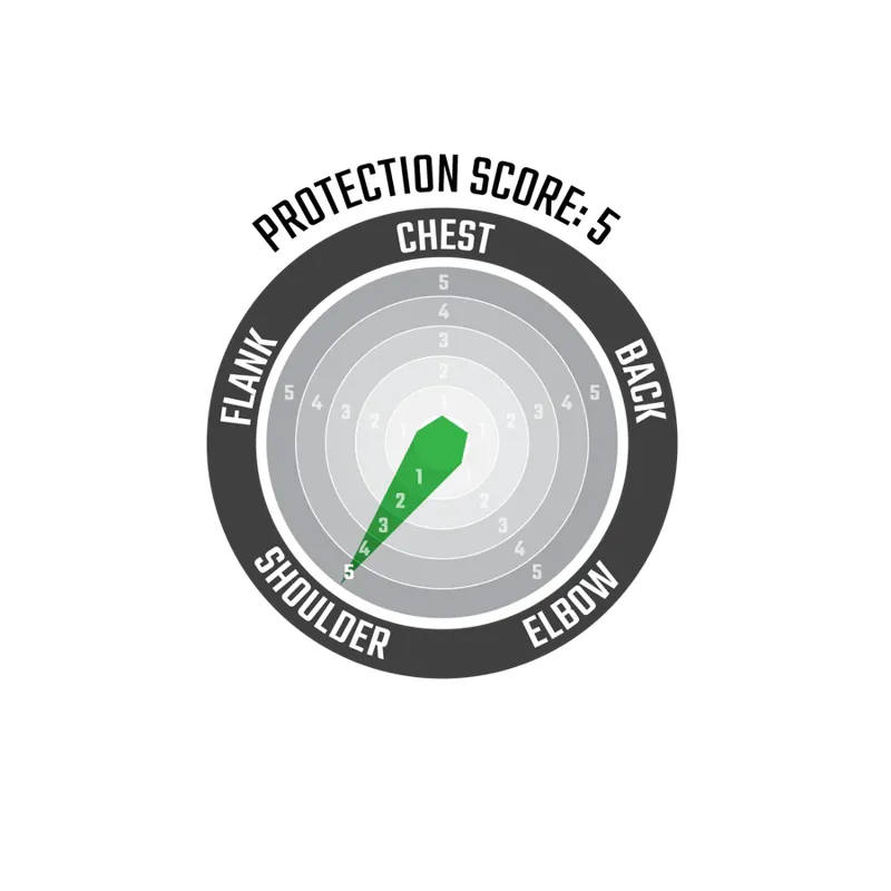 Leatt 3DF AirFit Lite Evo Shoulder Tee - Black-4