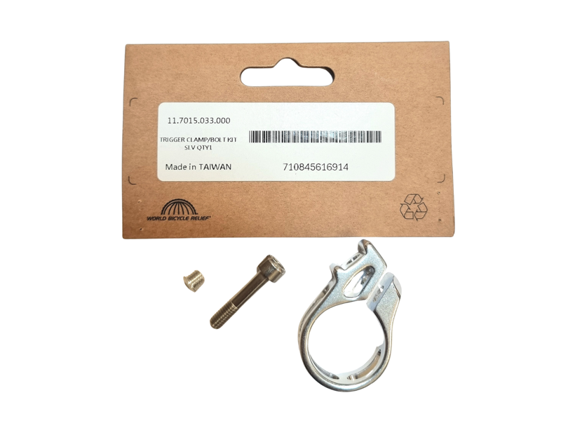 SRAM Shift Lever Trigger Clamp/Bolt Kit - Silver - 11.7015.033.00