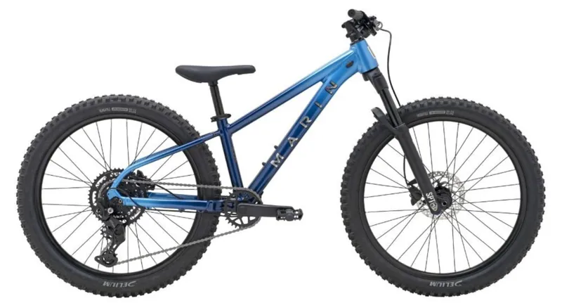 Marin San Quentin Jr 24 Kids Mountain Bike - Gloss Blue Fade