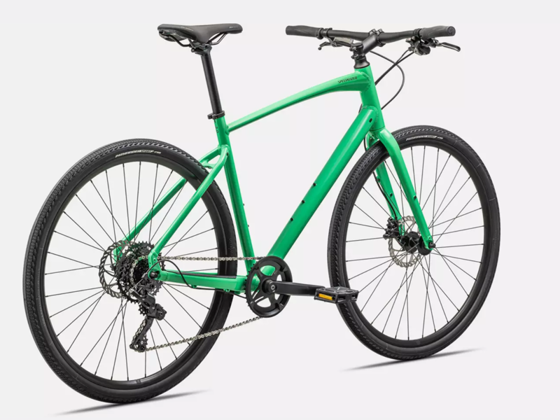 Specialized Sirrus X 2.0 Hybrid Bike - Gloss Electric Green/ Smoke-2