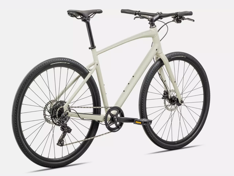 Specialized Sirrus X 2.0 Hybrid Bike - Satin Birch/ White Reflective-2