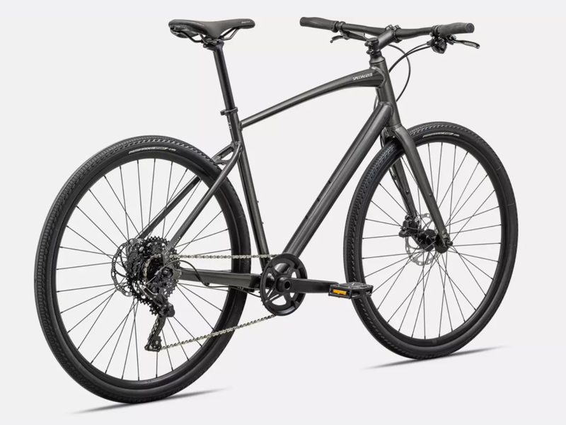 Specialized Sirrus X 3.0 Hybrid bike - Gloss Smoke/ Dune White-2