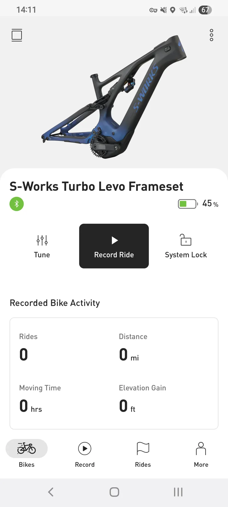 Specialized S.Works Levo 3 Custom S4 Ex. Staff Bike - Blue Ghost Gravity Fade-5