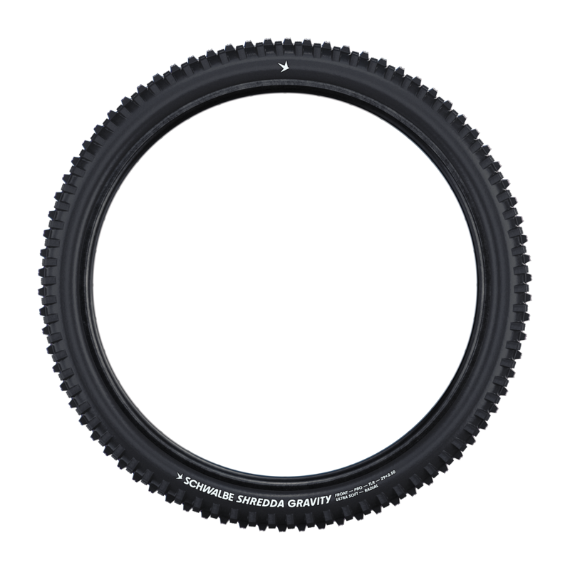 Schwalbe Shredda Radial Gravity Pro Front Tyre - Black-2