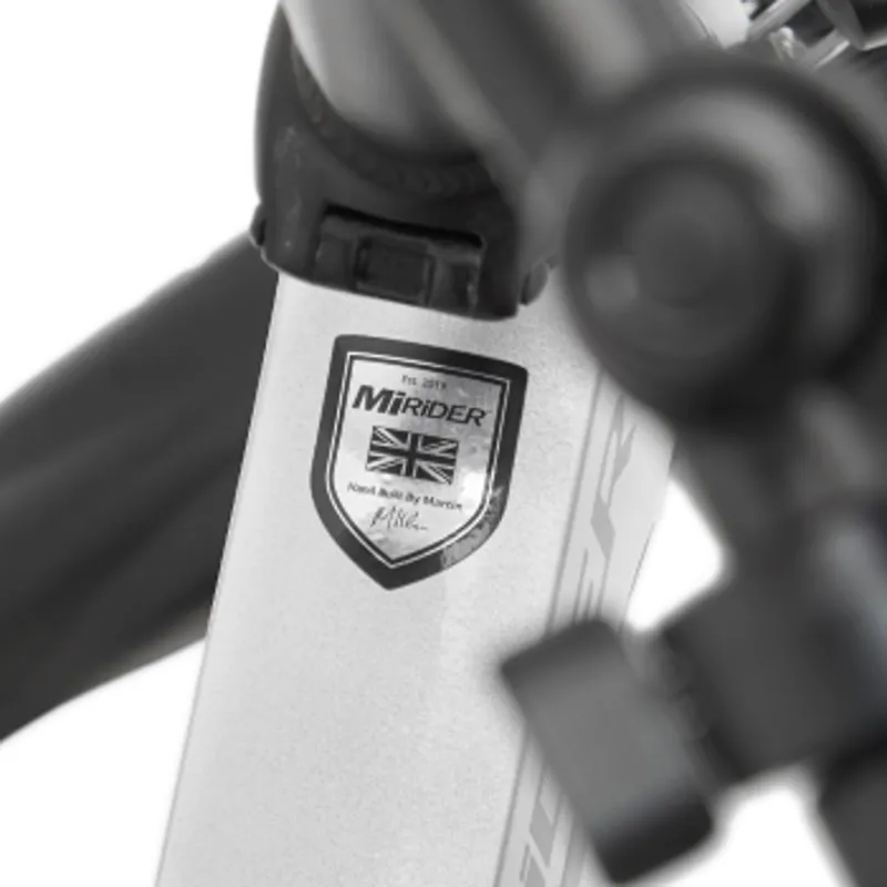 MiRiDER One 16 Folding E-Bike - Platinum Silver-3