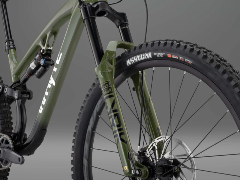 Whyte Bikes T-160 RS Full Suspension Mountain Bike - Gloss Green-2