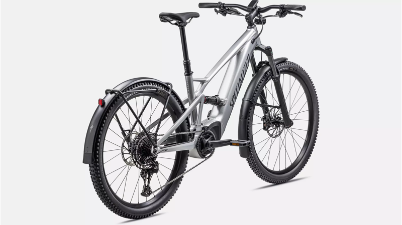 Specialized Tero X 4.0 Full Suspension Hybrid E.Bike- Silver Dust-2