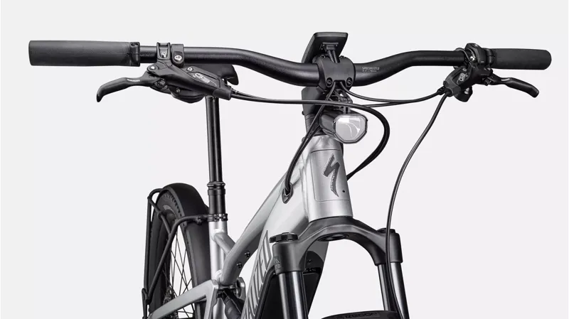 Specialized Tero X 4.0 Full Suspension Hybrid E.Bike- Silver Dust-5