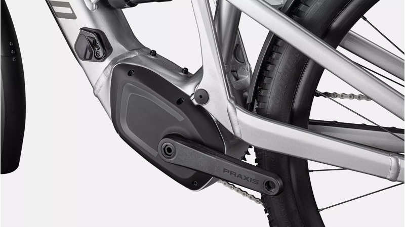 Specialized Tero X 4.0 Full Suspension Hybrid E.Bike- Silver Dust-7