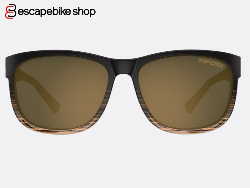 Tifosi Swank XL Brown Polarized Lens Sunglasses - Brown Fade-1