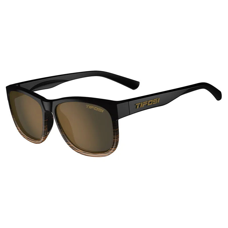 Tifosi Swank XL Brown Polarized Lens Sunglasses - Brown Fade