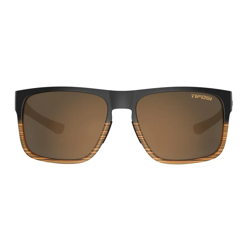 Tifosi Swick Single Lens Sunglasses - Brown Fade - Brown Lens-2