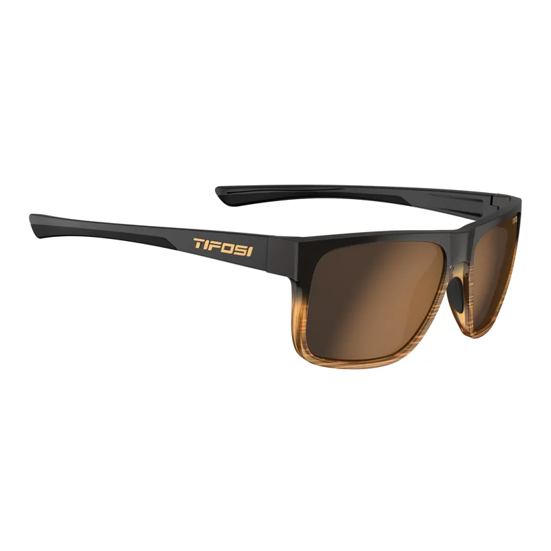 Tifosi Swick Single Lens Sunglasses - Brown Fade - Brown Lens-1