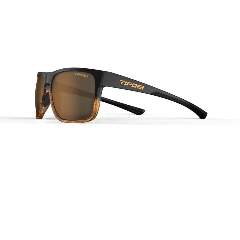 Tifosi Swick Single Lens Sunglasses - Brown Fade - Brown Lens-3