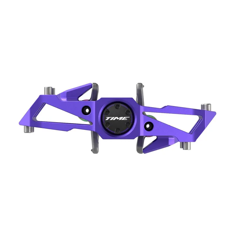 Time Pedals Specialie 10 MTB Pedals Including Atac Standard Cleats - Purple-2