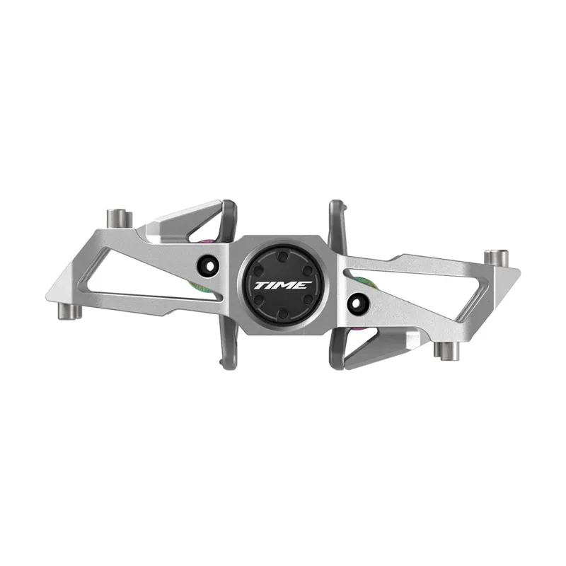 Time Pedals Specialie 10 MTB Pedals Including Atac Standard Cleats - Raw Aluminium-2