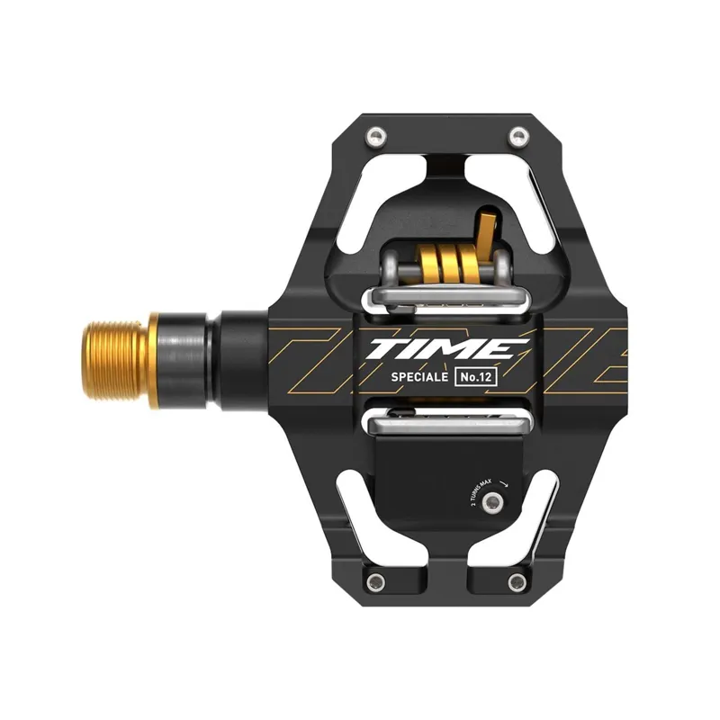 Time Pedal - Speciale 12 Platform Clipless Pedals - Black/ Gold-1