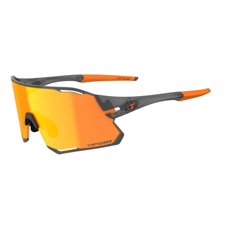 Tifosi Rail Race Orange Clarion Lens Sunglasses 2 Lens - Satin Vapor