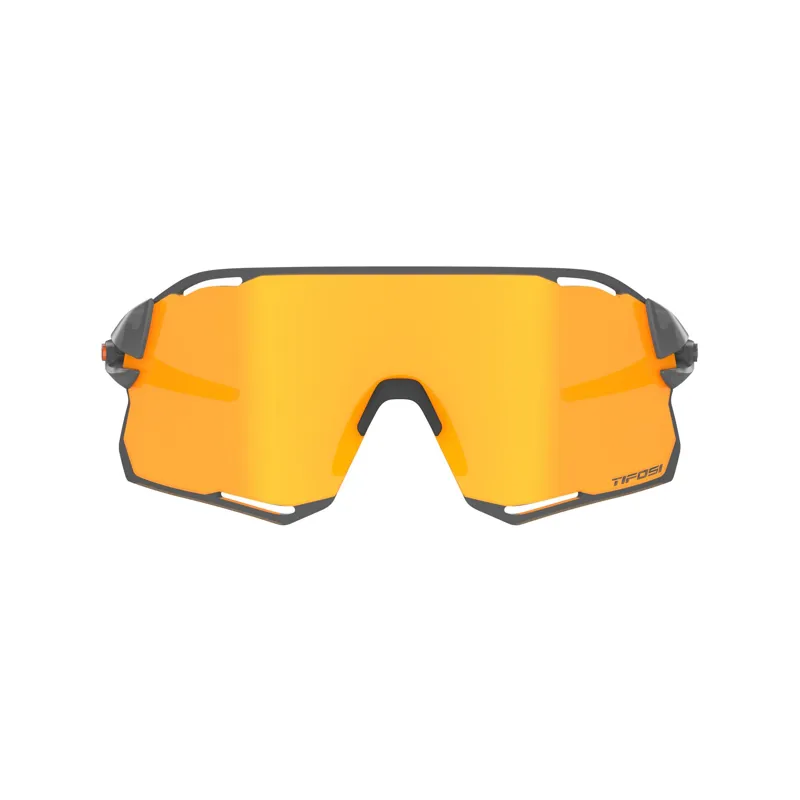Tifosi Rail Race Orange Clarion Lens Sunglasses 2 Lens - Satin Vapor-1
