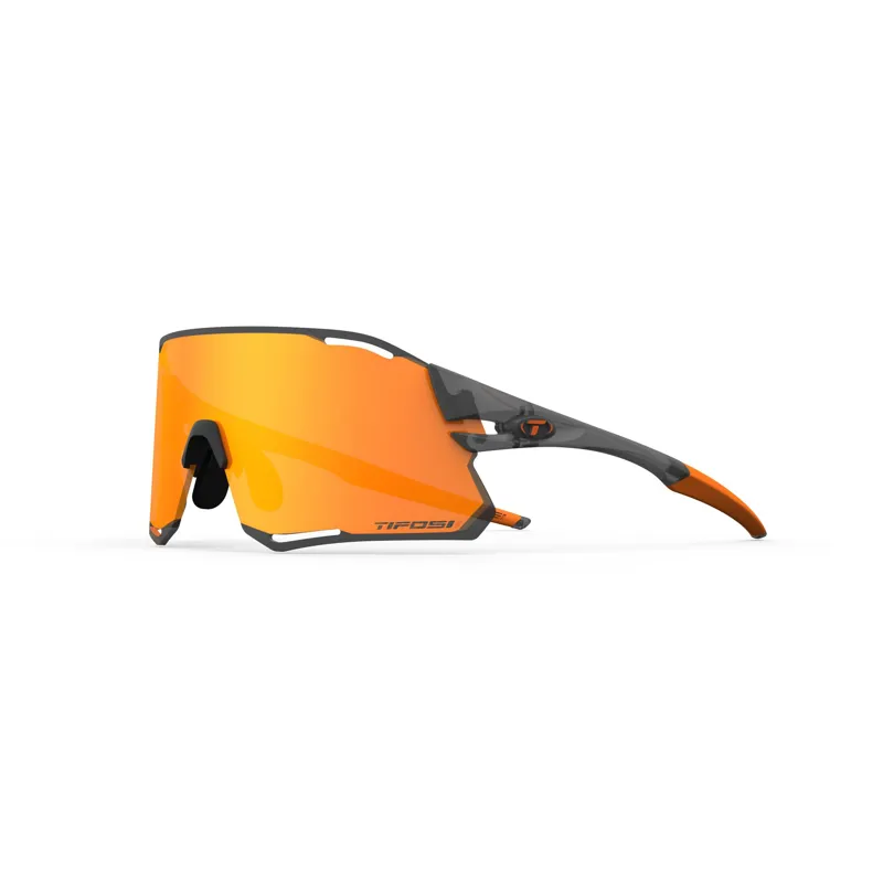Tifosi Rail Race Orange Clarion Lens Sunglasses 2 Lens - Satin Vapor-3