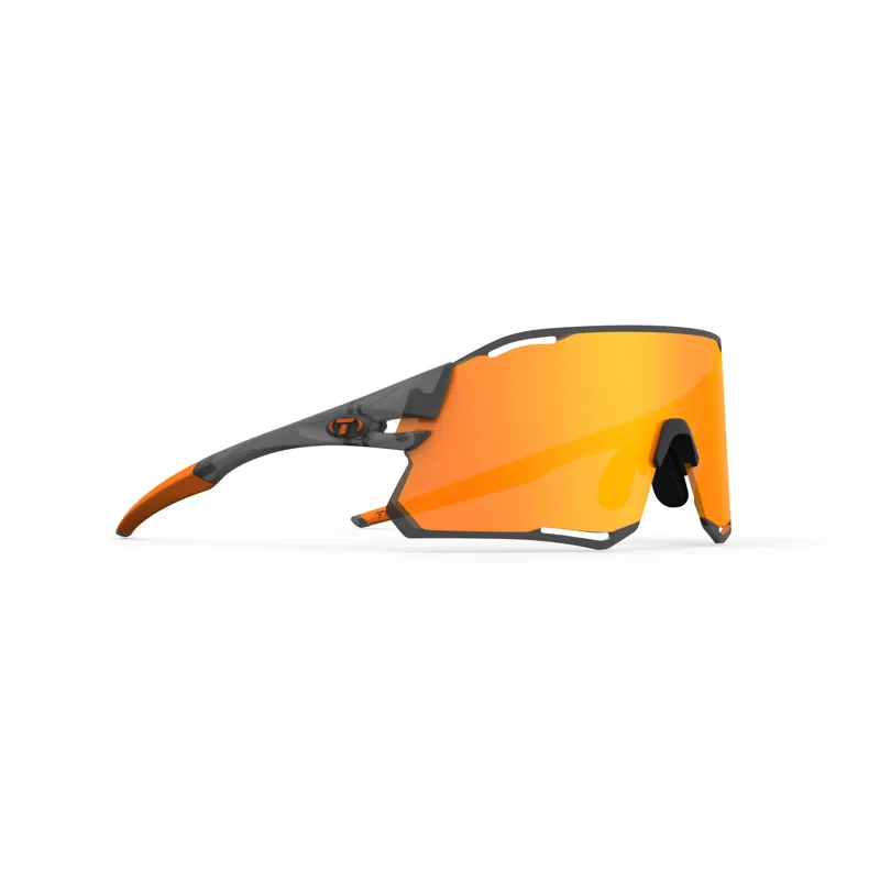 Tifosi Rail Race Orange Clarion Lens Sunglasses 2 Lens - Satin Vapor-4