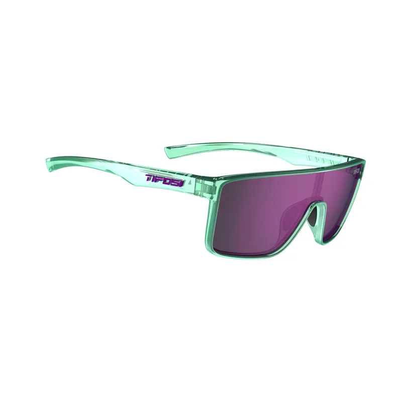 Tifosi Sanctum Single Lens Sunglasses - Aqua Shimmer/ Purple-2