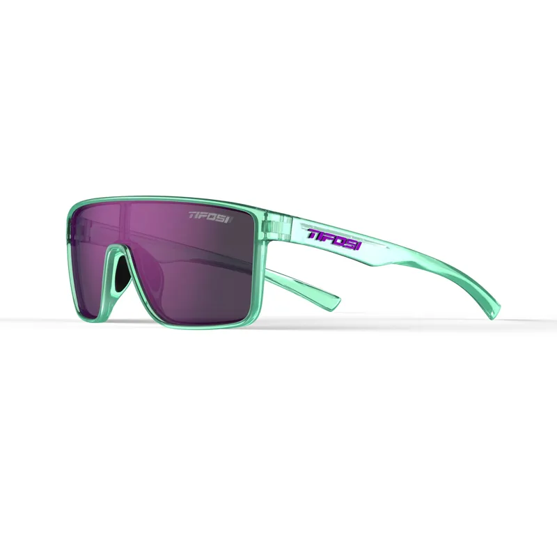 Tifosi Sanctum Single Lens Sunglasses - Aqua Shimmer/ Purple-3
