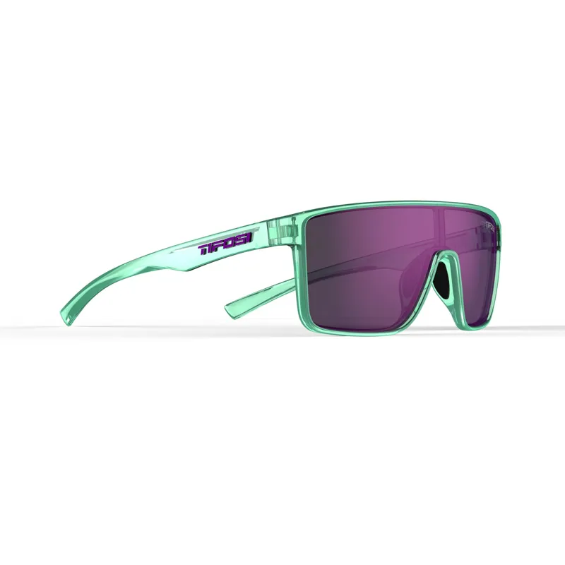 Tifosi Sanctum Single Lens Sunglasses - Aqua Shimmer/ Purple-4