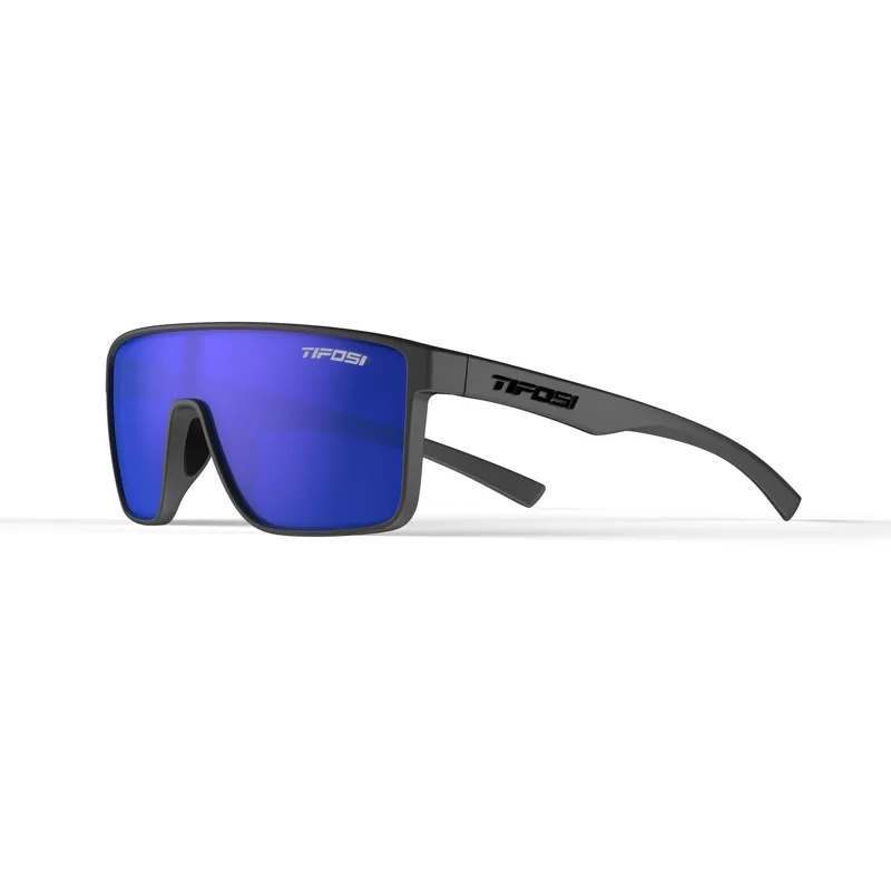 Tifosi Sanctum Single Lens Sunglasses - Matte Gunmetal/ Blue-5