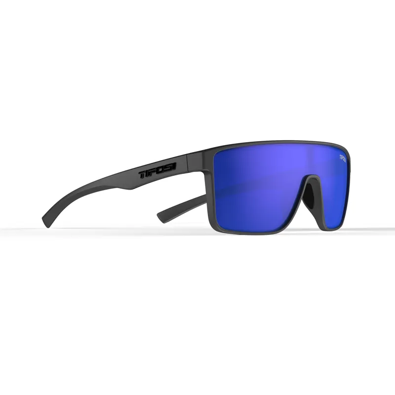 Tifosi Sanctum Single Lens Sunglasses - Matte Gunmetal/ Blue-6