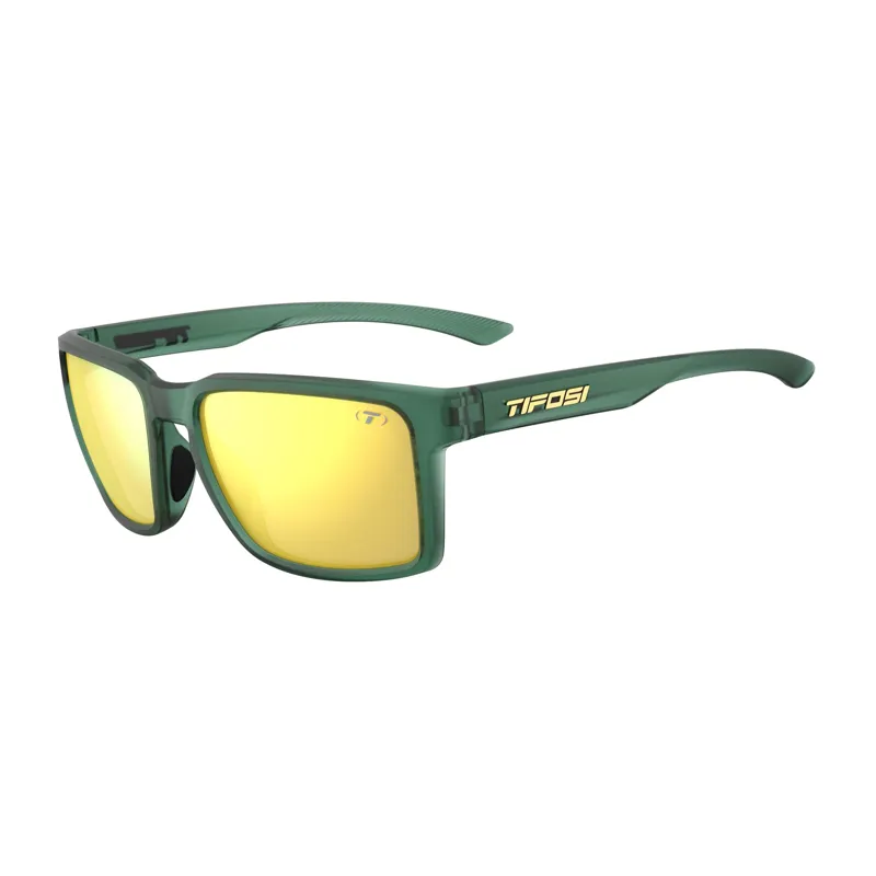 Tifosi Sylo Casual Sunglasses - Forest Vapour/ Smoke Yellow Mirror