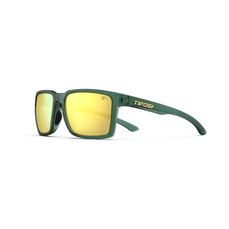 Tifosi Sylo Casual Sunglasses - Forest Vapour/ Smoke Yellow Mirror-1